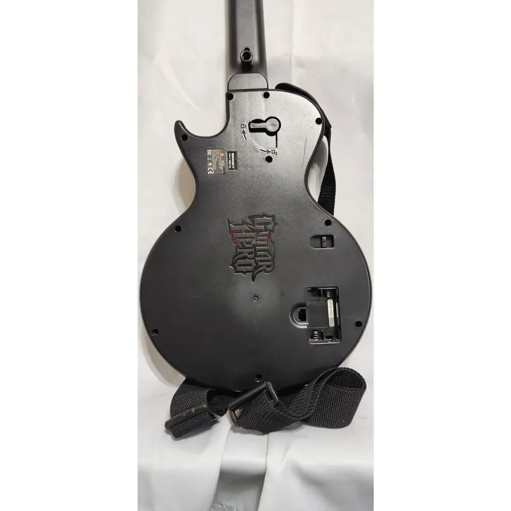 Guitar Hero Aerosmith Xbox Gibson W/Strap Limited Edition Untested